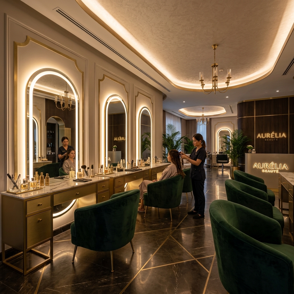 Luxury Salon Interior